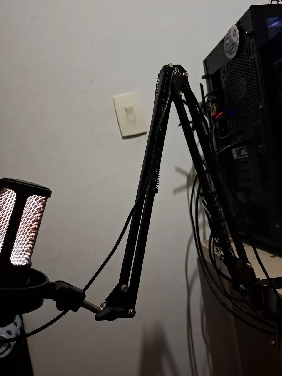 Microfone Fifine A8 + braço articulado - Foto 3