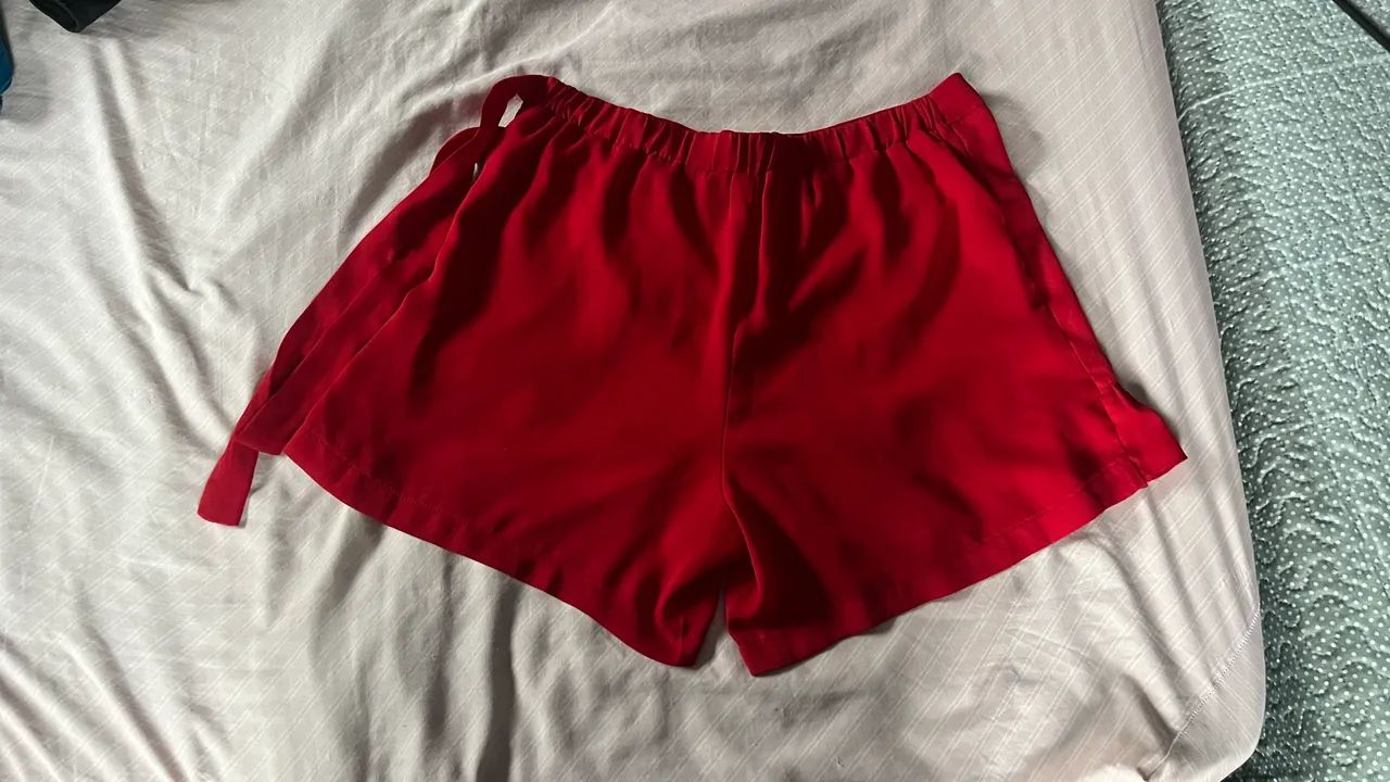Short Saia Vermelho  - Foto 2