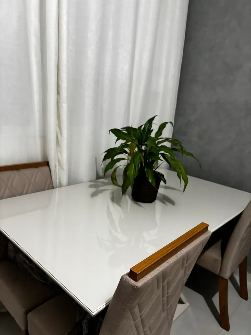 Mesa 04 cadeiras off white  - Foto 4