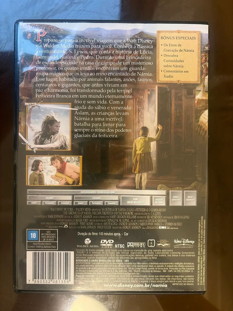 DVD Nárnia  - Foto 2
