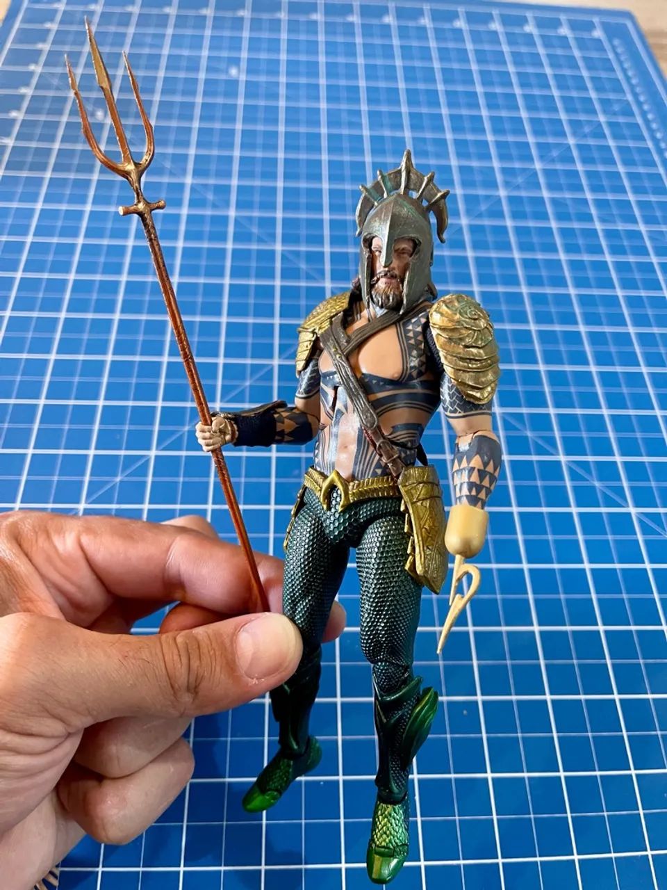 Aquaman custom - Base mafex  - Foto 5