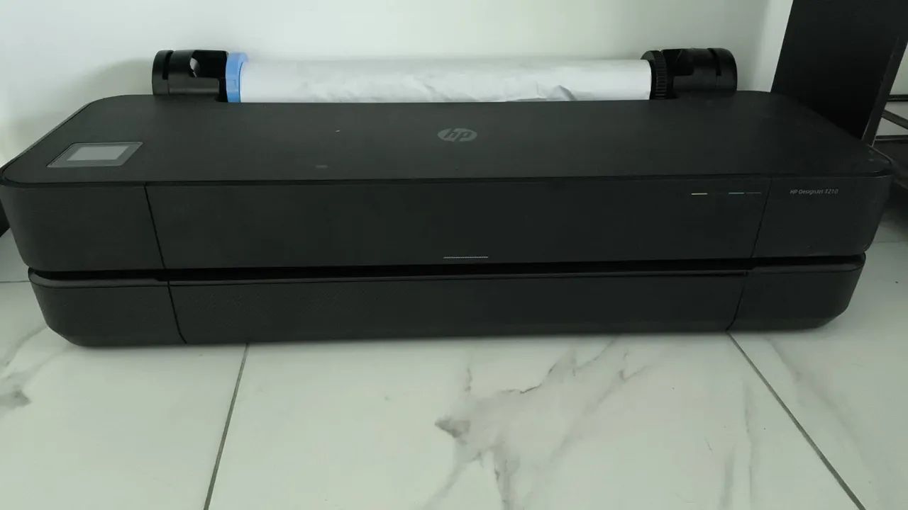Impressora plotter HP designjet T210 - Foto 2