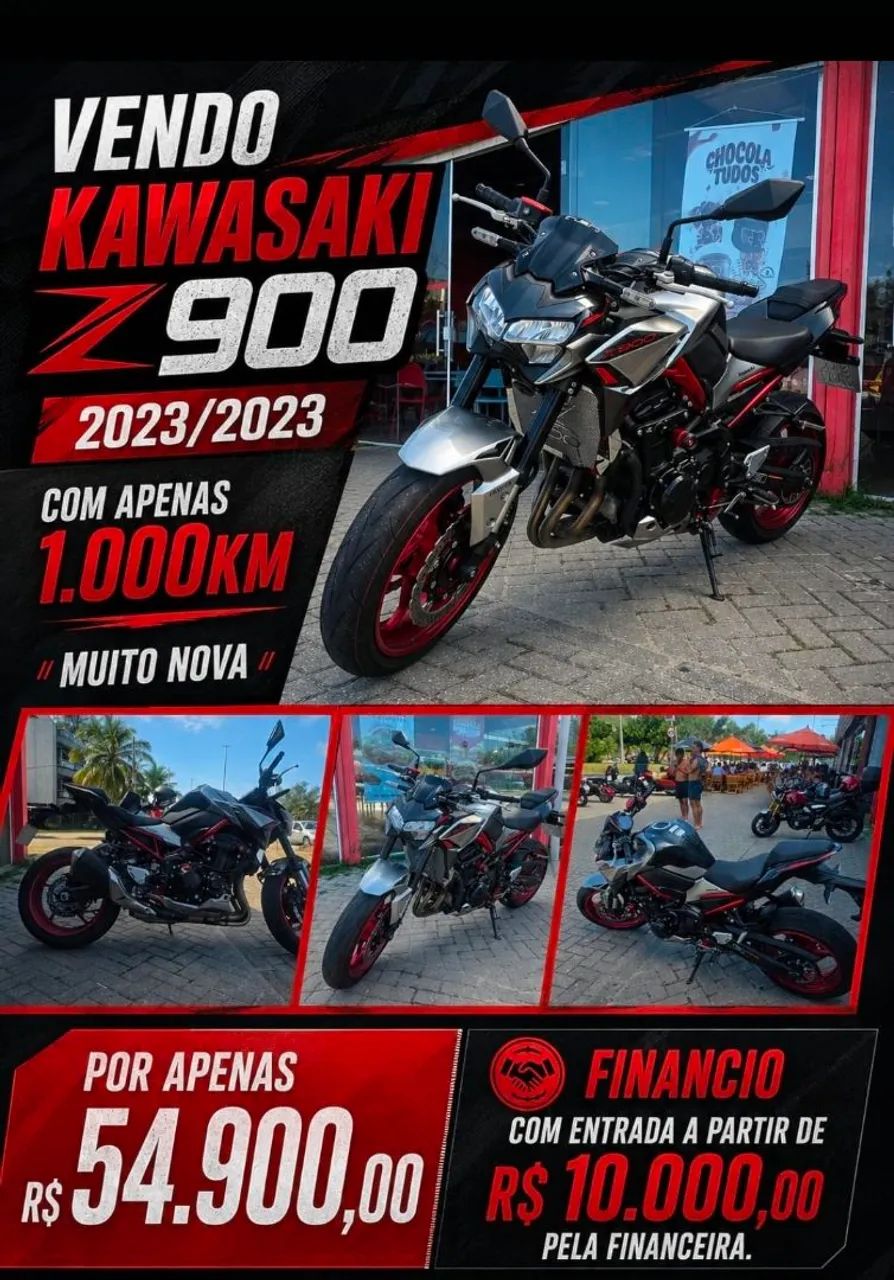 Z900 ZERADA com 1000km 23/23