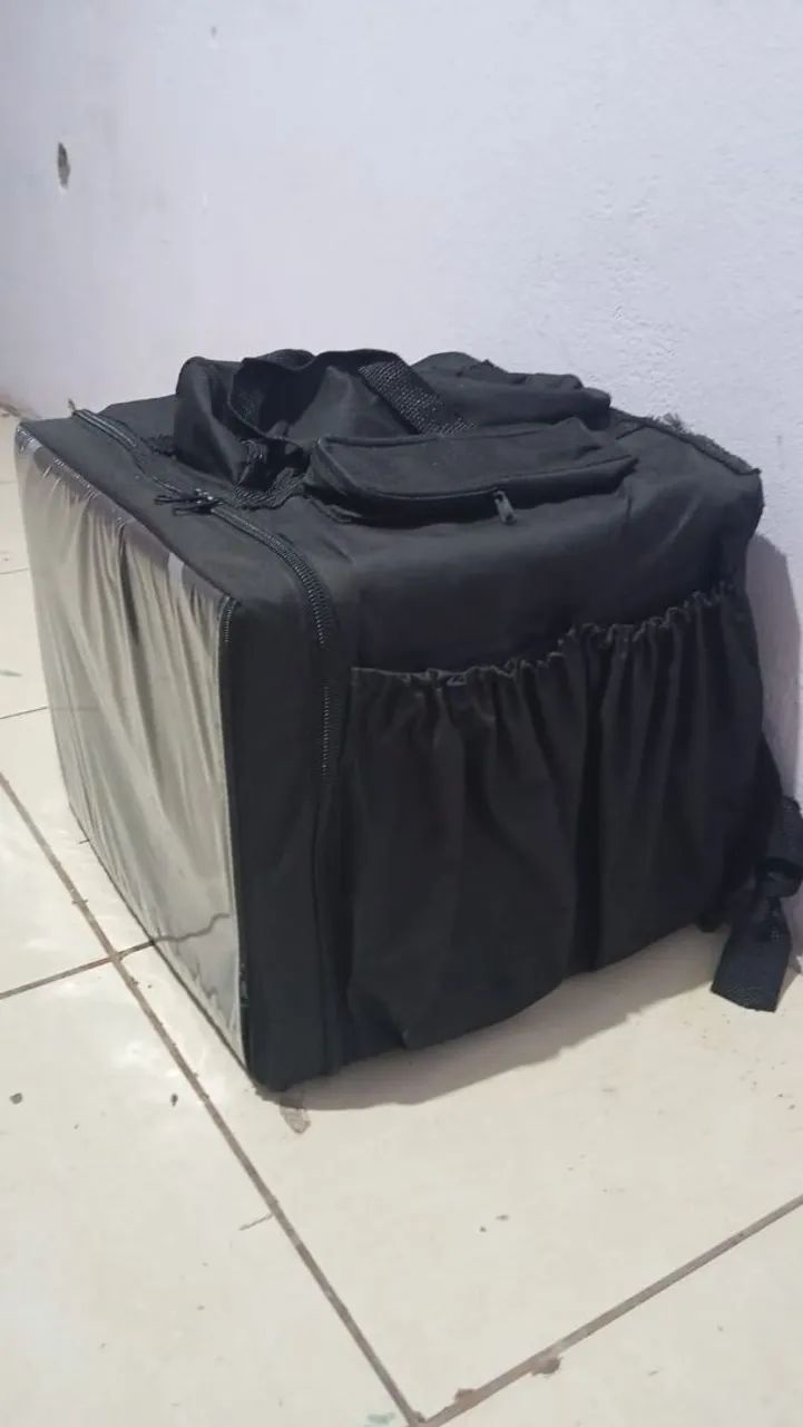 Bag motoboy reforçada delivery 45l  - Foto 2