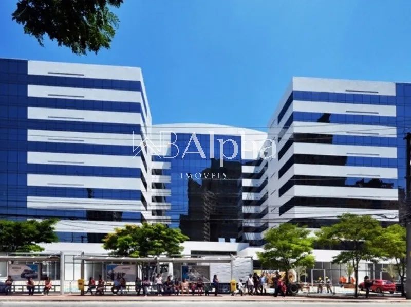 Excelente sala comercial com 92,55m Para locação Alpha Premium - Foto 2