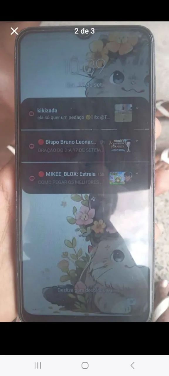 Vendo celular Samsung, tá funcionando perfeitamente 