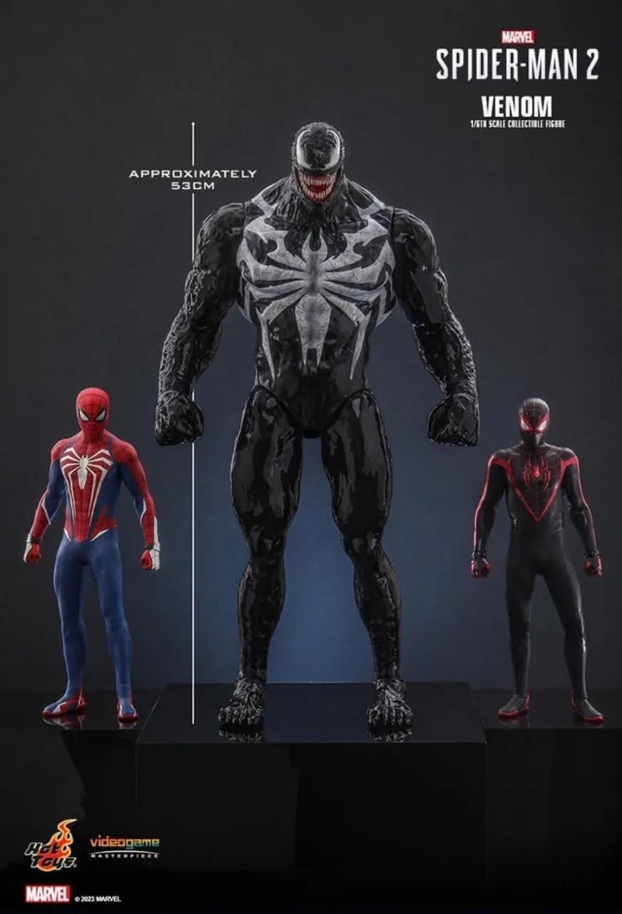 Hot Toys Venom VGM59 Ps5 Spider-Man 2  - Foto 2