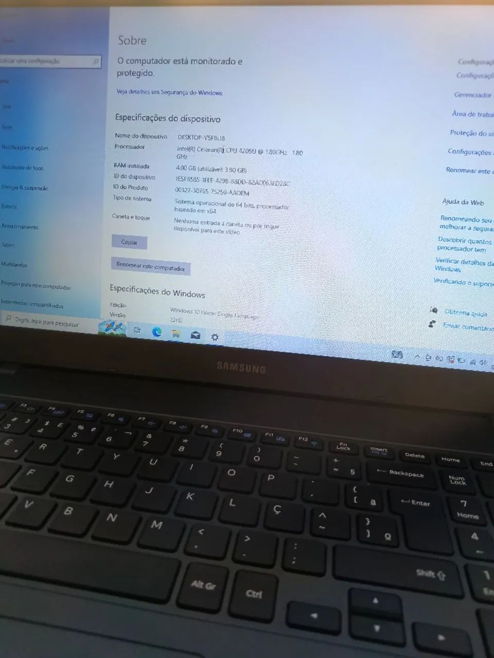 Notebook Samsung  - Foto 5