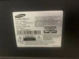 TV Samsung Plasma 50" PL50c450b1 50 - Série 4 - 3 Hdmi - funciona, faixa na imagem (LEIA!)