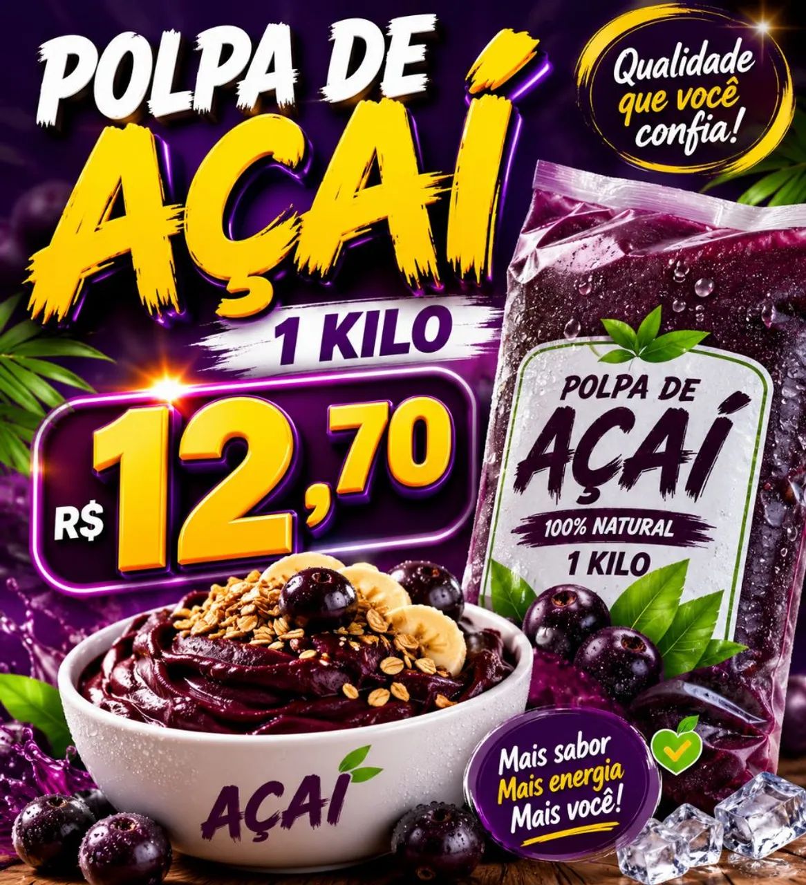Polpa açai 
