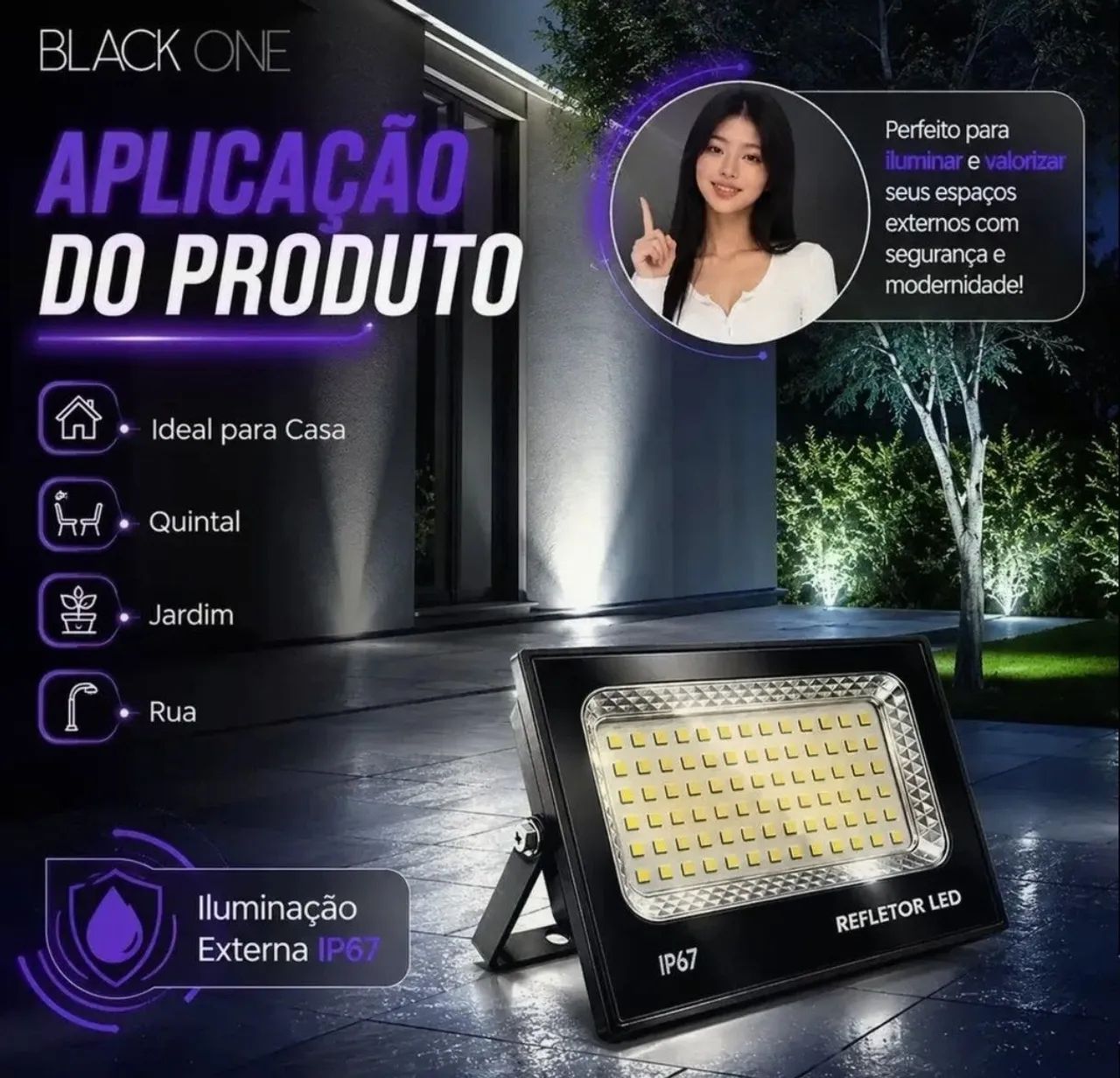 Refletor led 400w - Foto 3