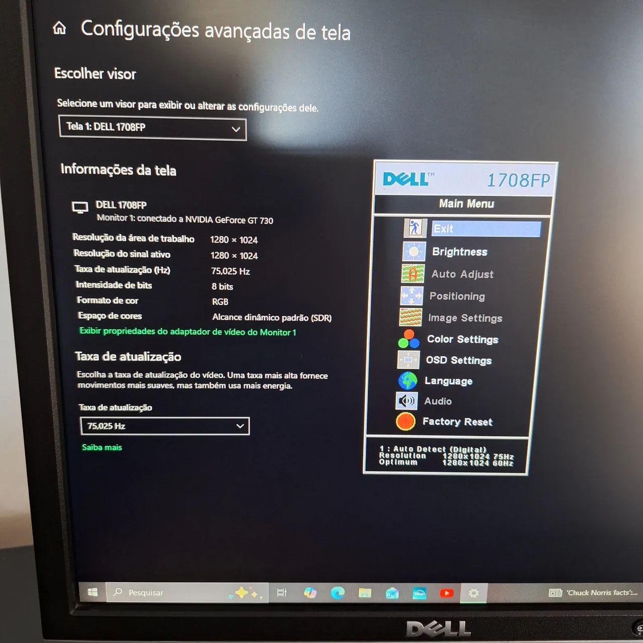  Monitor dell model 1708fp 17 pol - Foto 3
