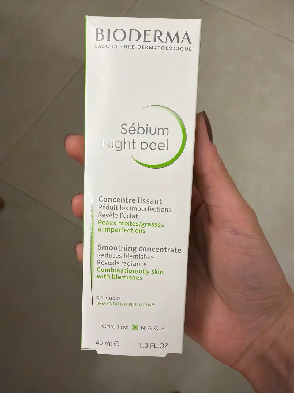Serum night peel bioderma 40ml