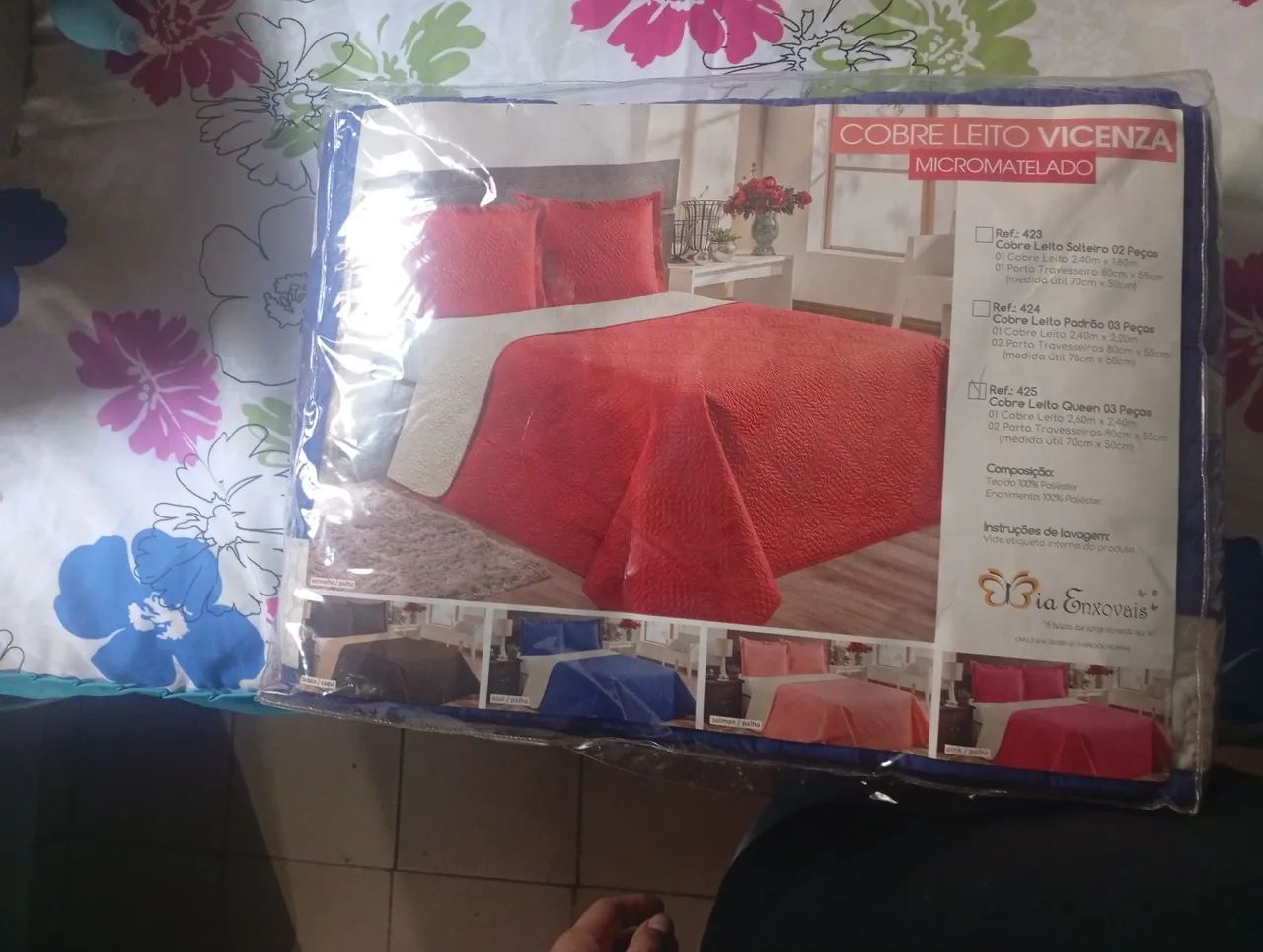 Acochoado de cama casal 