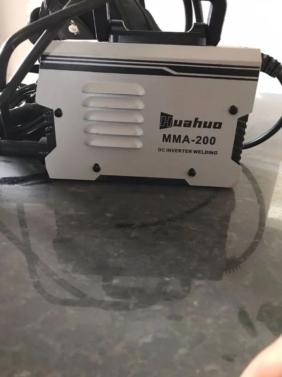 Máquina de solda inversão elétrica 220/110 MMA/200 - Foto 3