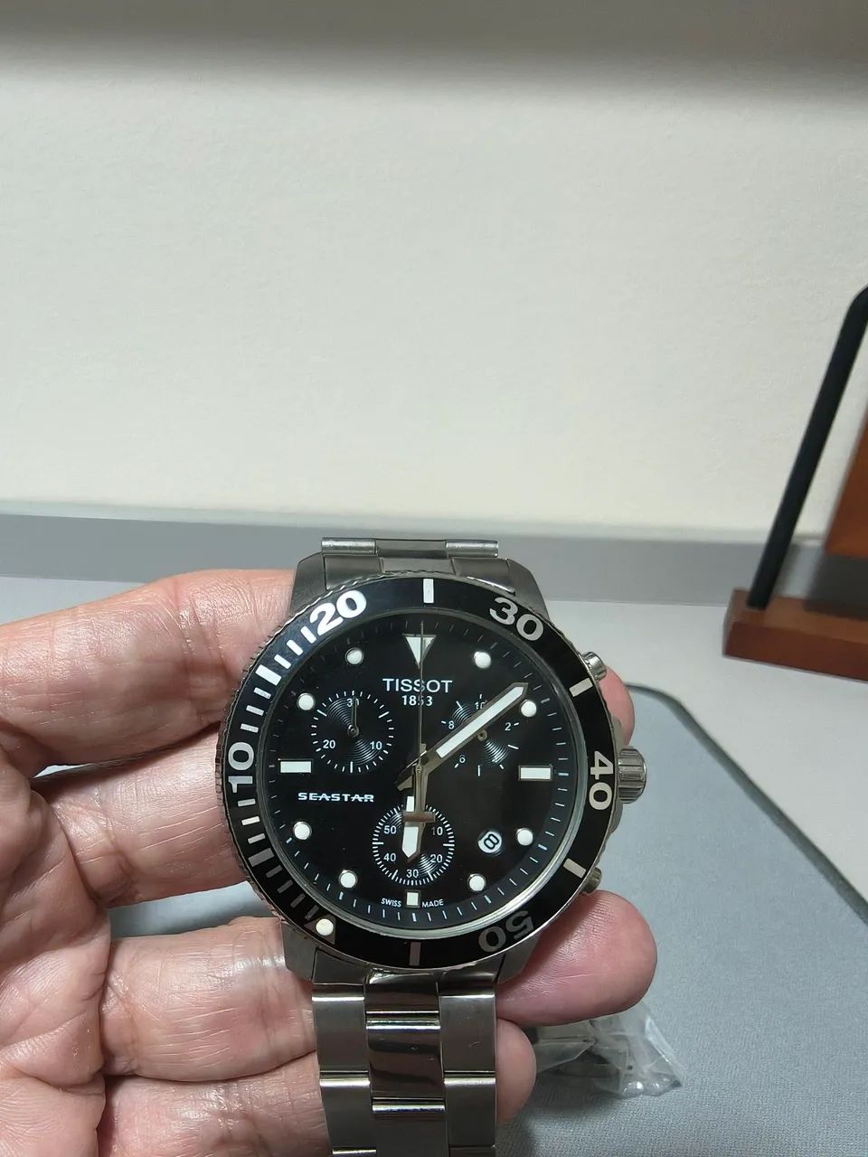 Relógio Tissot Seastar 1000 Cronógrafo  - Foto 3