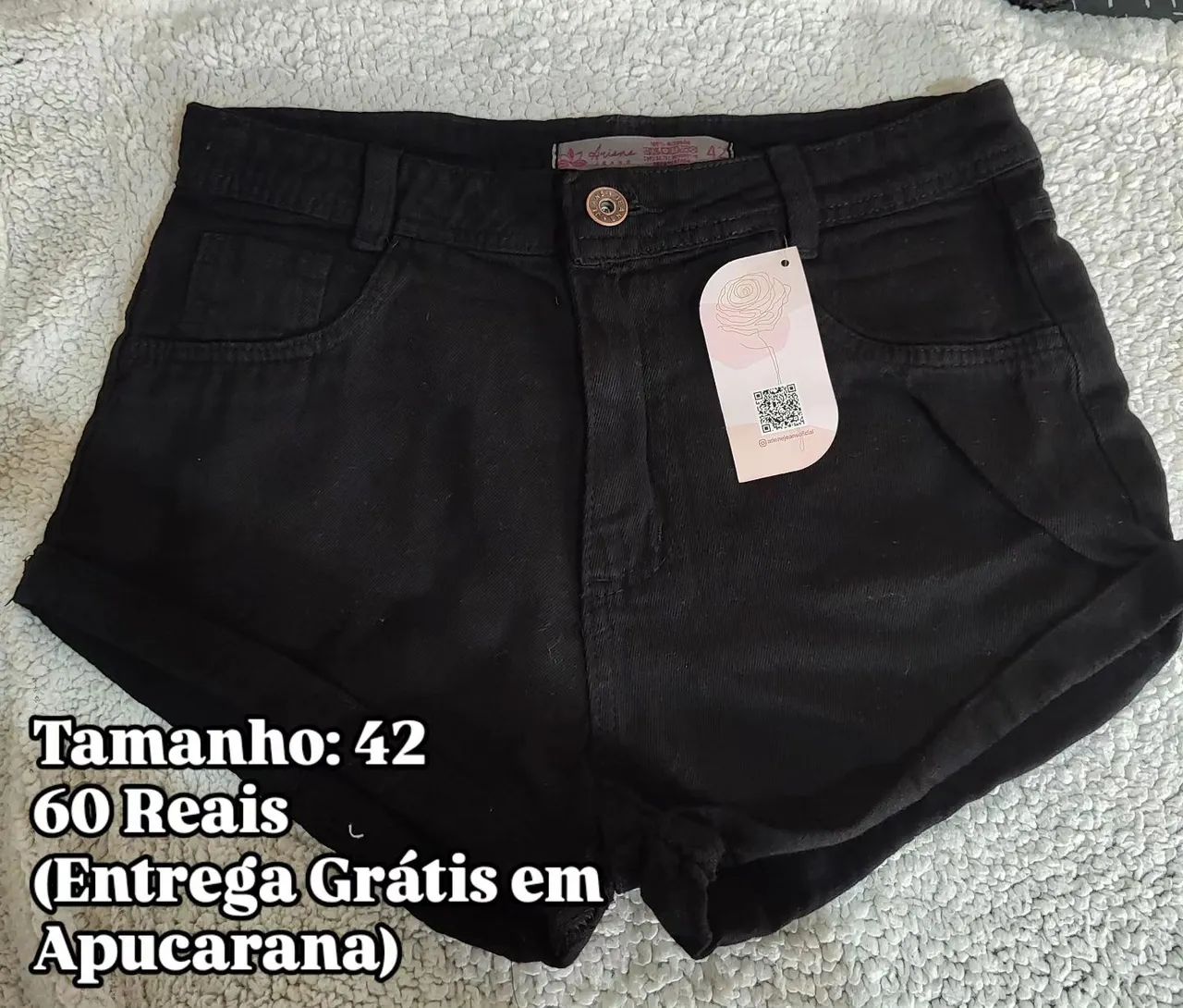 Shorts Jeans Feminino  - Foto 3