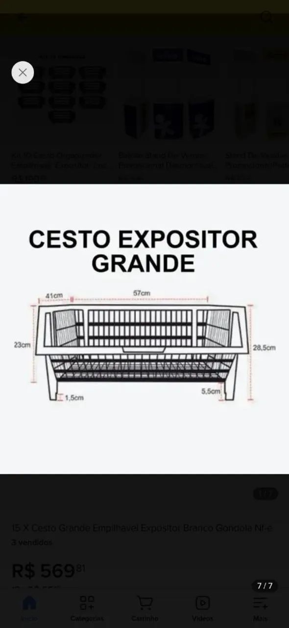 Cesto Expositor  - Foto 2