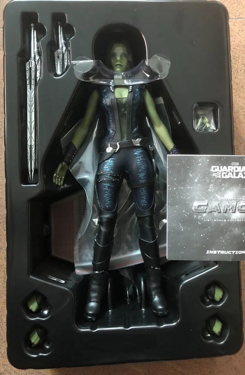 Gamora Hot Toys Mms259 Guardiões Da Galáxia Marvel - Foto 5