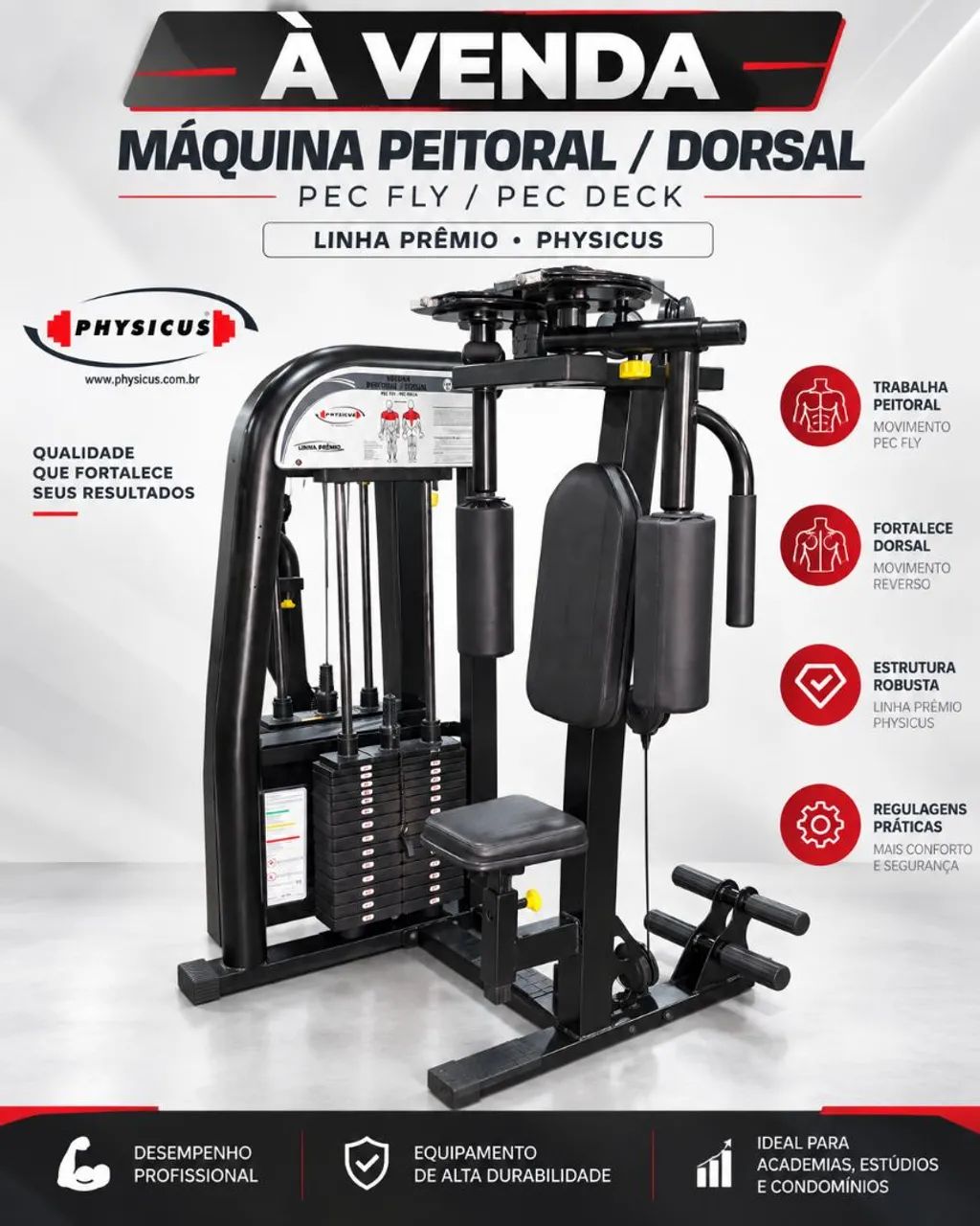 Maquina de PEITORAL DORSAL