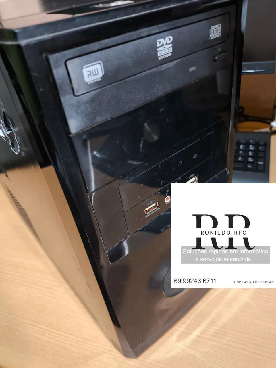 À VENDA DESTA CPU PARA COMPUTADOR EM ALVORADA!!! - Foto 2