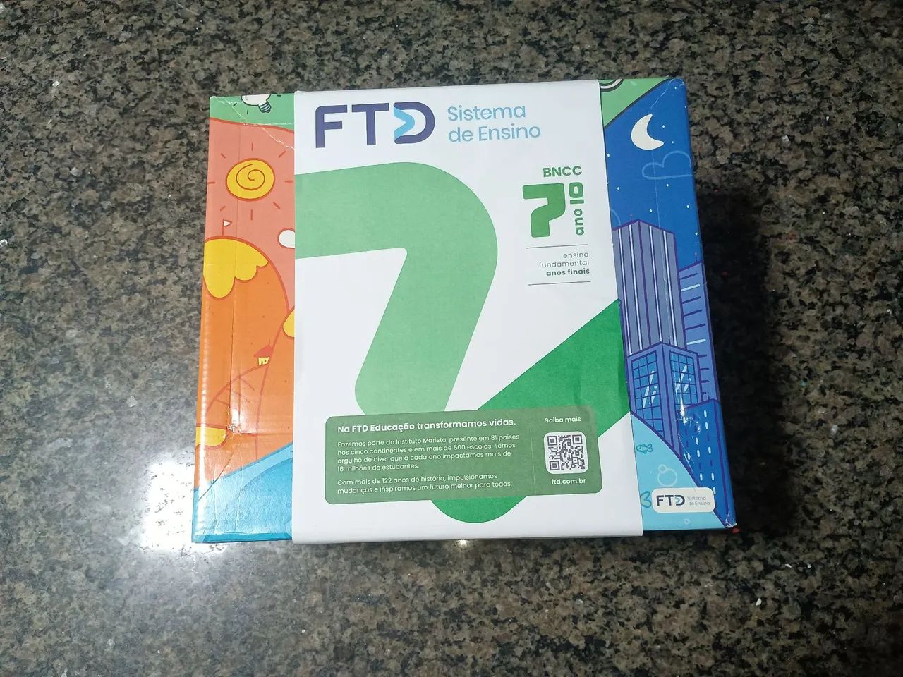 Material didático (7°ano) FTD BNCC (usado).