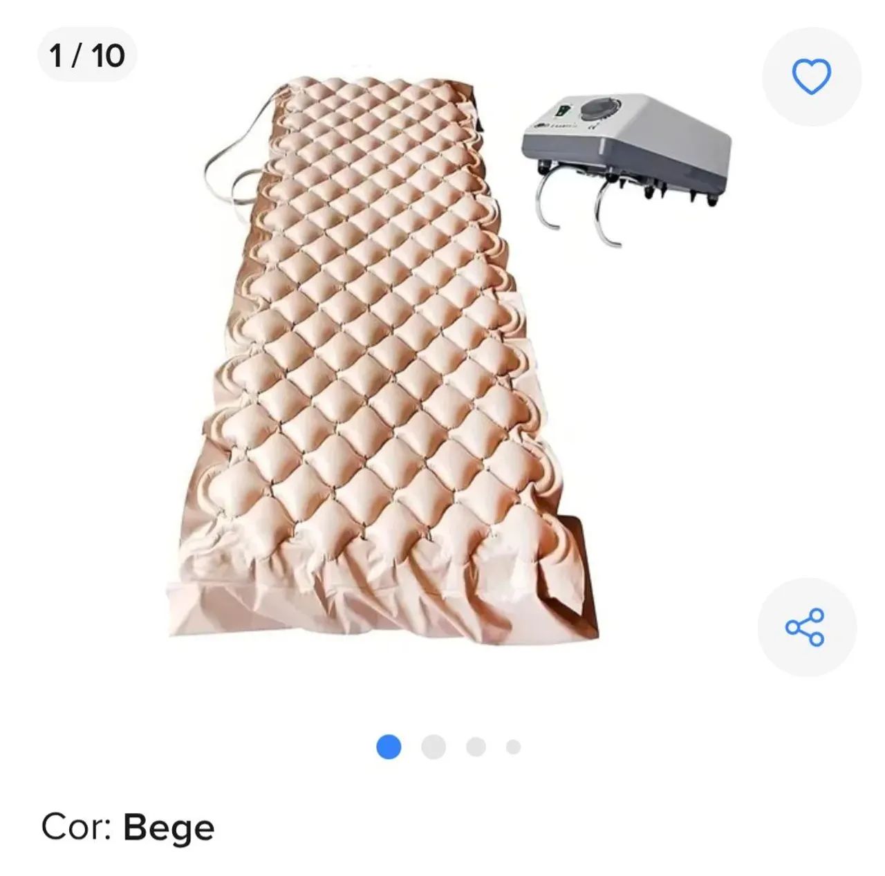 Colchao anti escaras