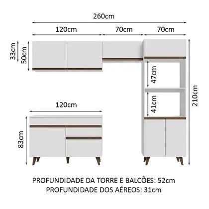 Armário Madesa Novo - Foto 3