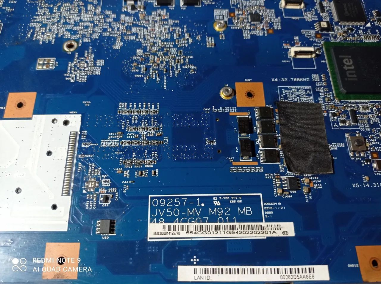 Placa mãe Acer 5738 DDR2 