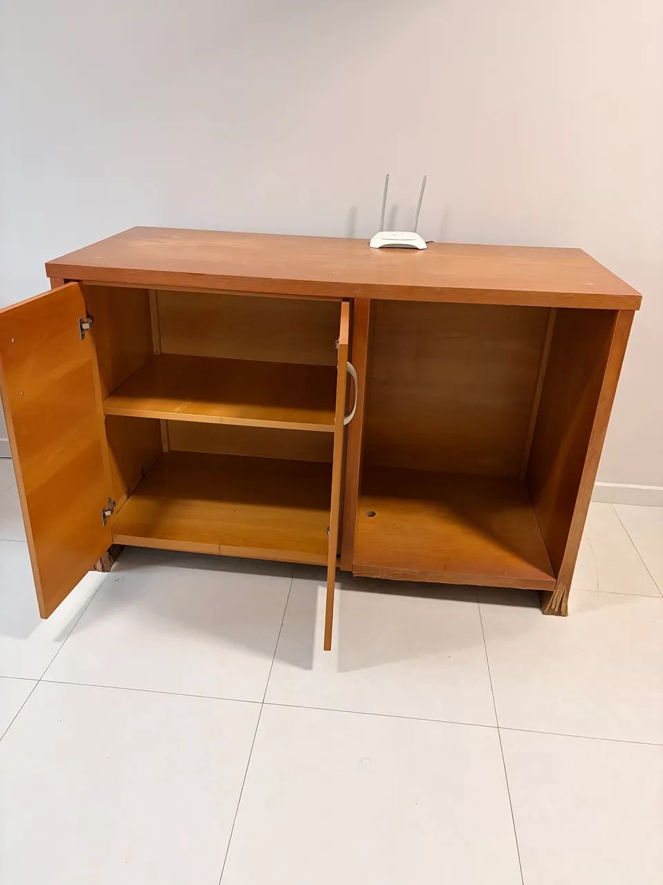 Balcão + rack madeira  - Foto 2