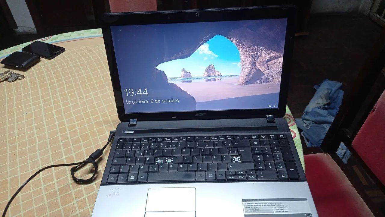 Notebook Acer i5 15 polegadas 