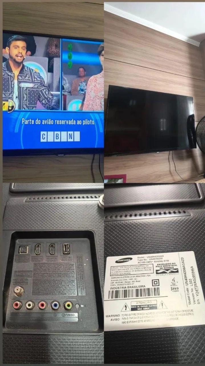 OPORTUNIDADE ÚNICA TV SAMSUNG 40 POLEGADAS BARATO PRA VENDER RÁPIDO 