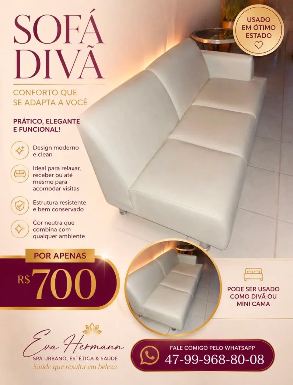 Sofá divã