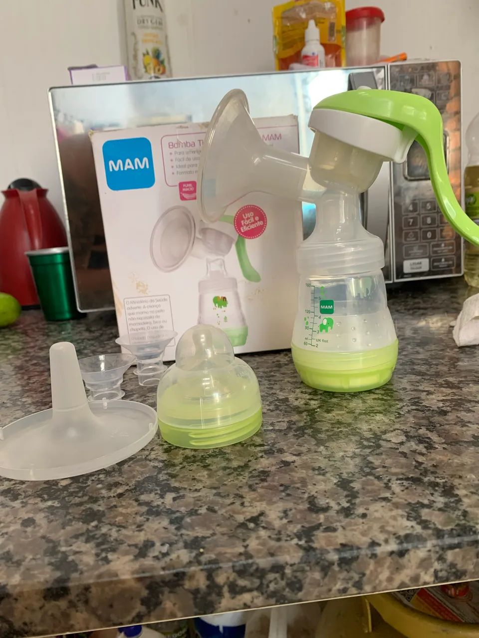 Bomba de tirar leite 