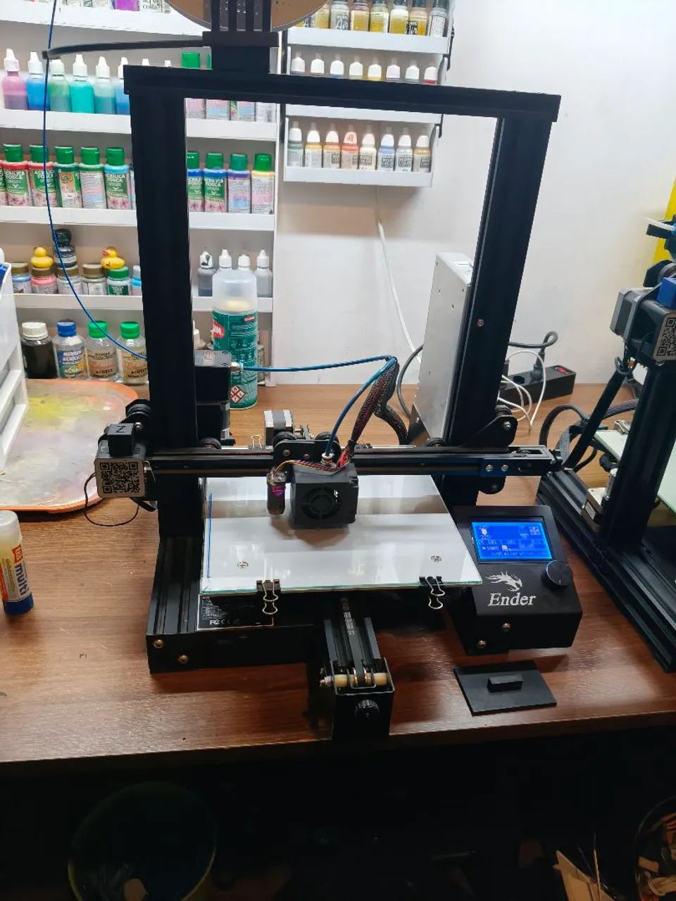 Impressora 3D ender 3D Pro + upgrades
