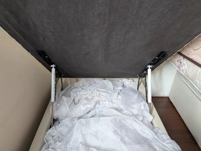 Cama Box Baú Solteiro com Colchão Ortobom 190 x 80 - Foto 5