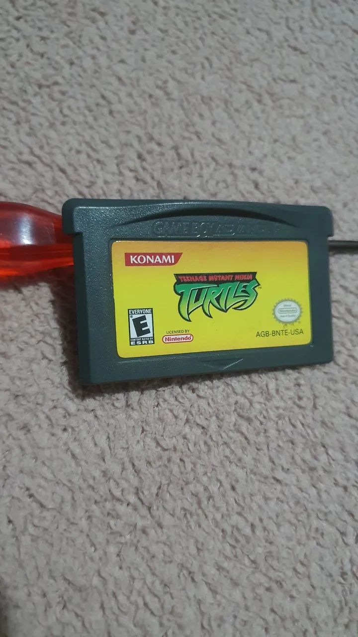 Tartarugas Ninjas TMNT Teenage Mutant Ninja Turtles GBA Game Boy Advance - ORIGINAL - Foto 3