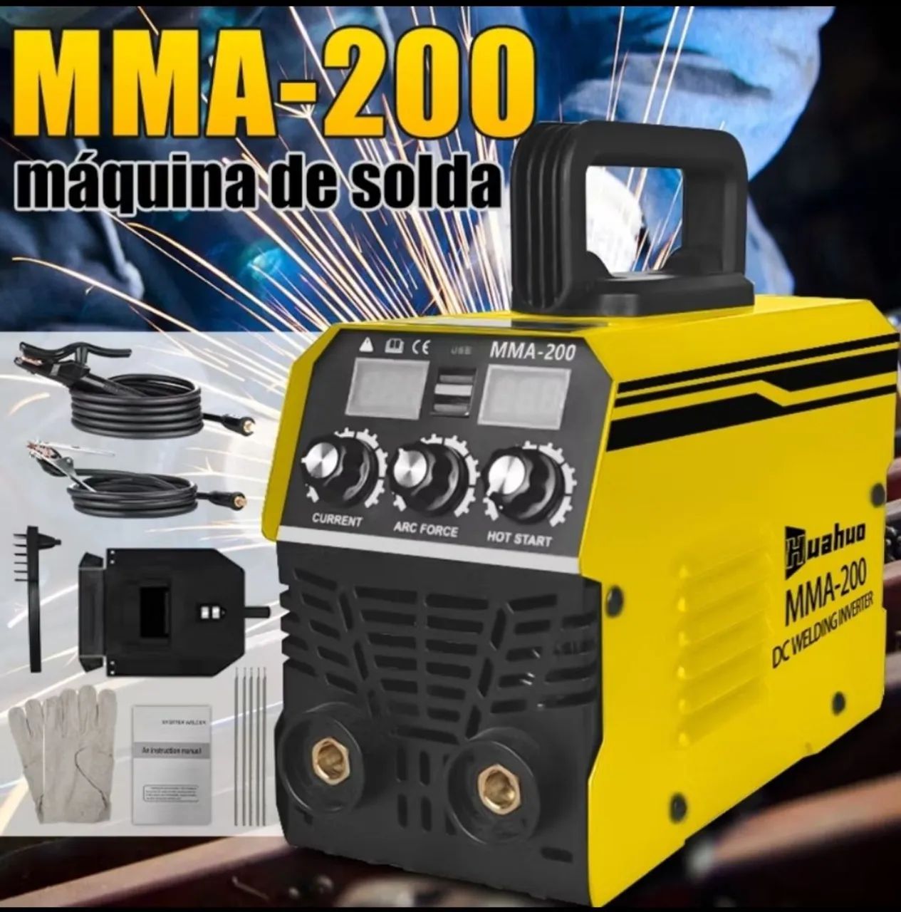 Máquina solda MMA 200