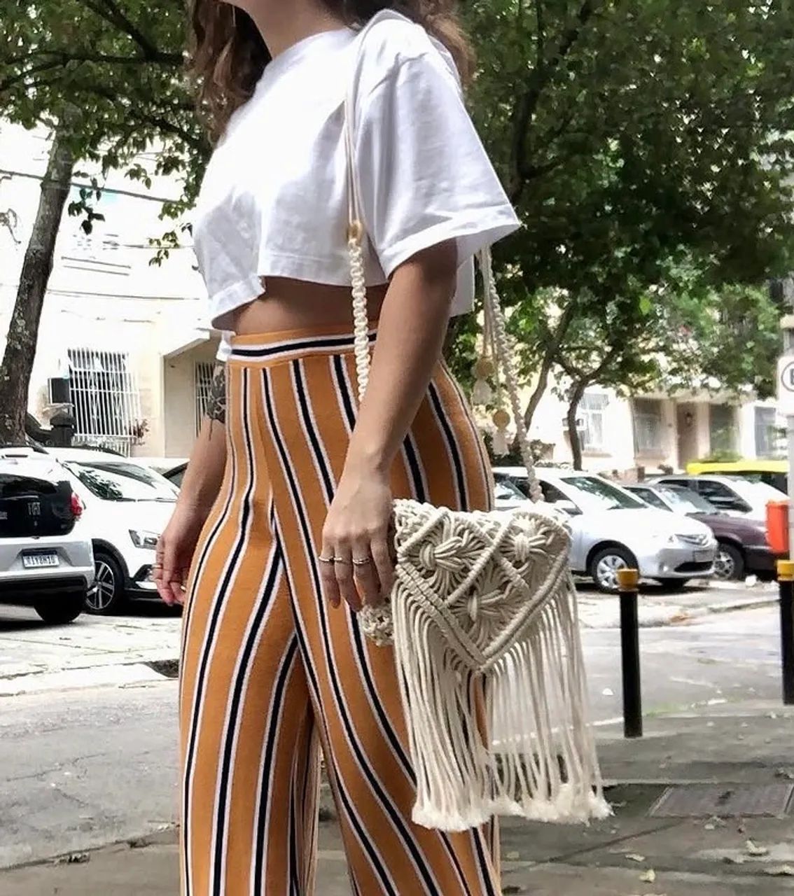 Bolsa de macramê 