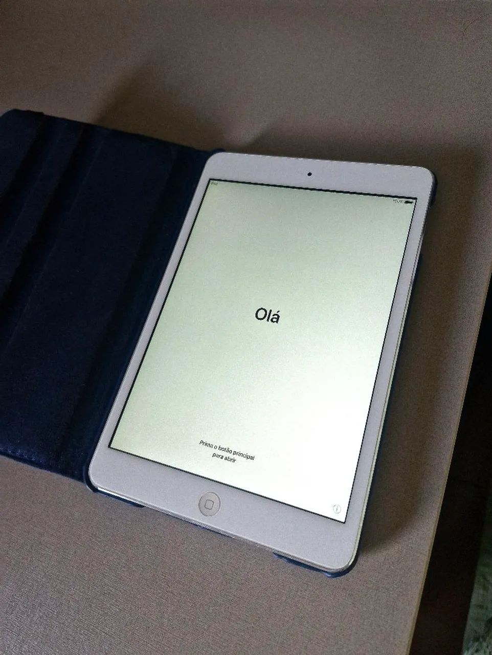 iPad Mini 2 Prata/Branco - Excelente Estado + Capa - Foto 4
