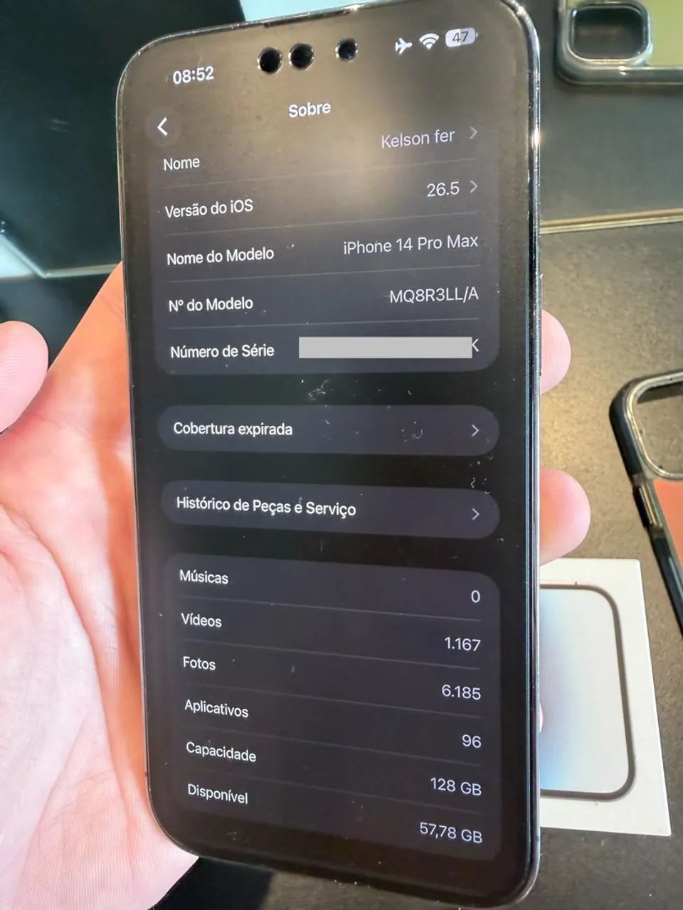  iPhone 14 Pro Max 128g (Excelente)  - Foto 5