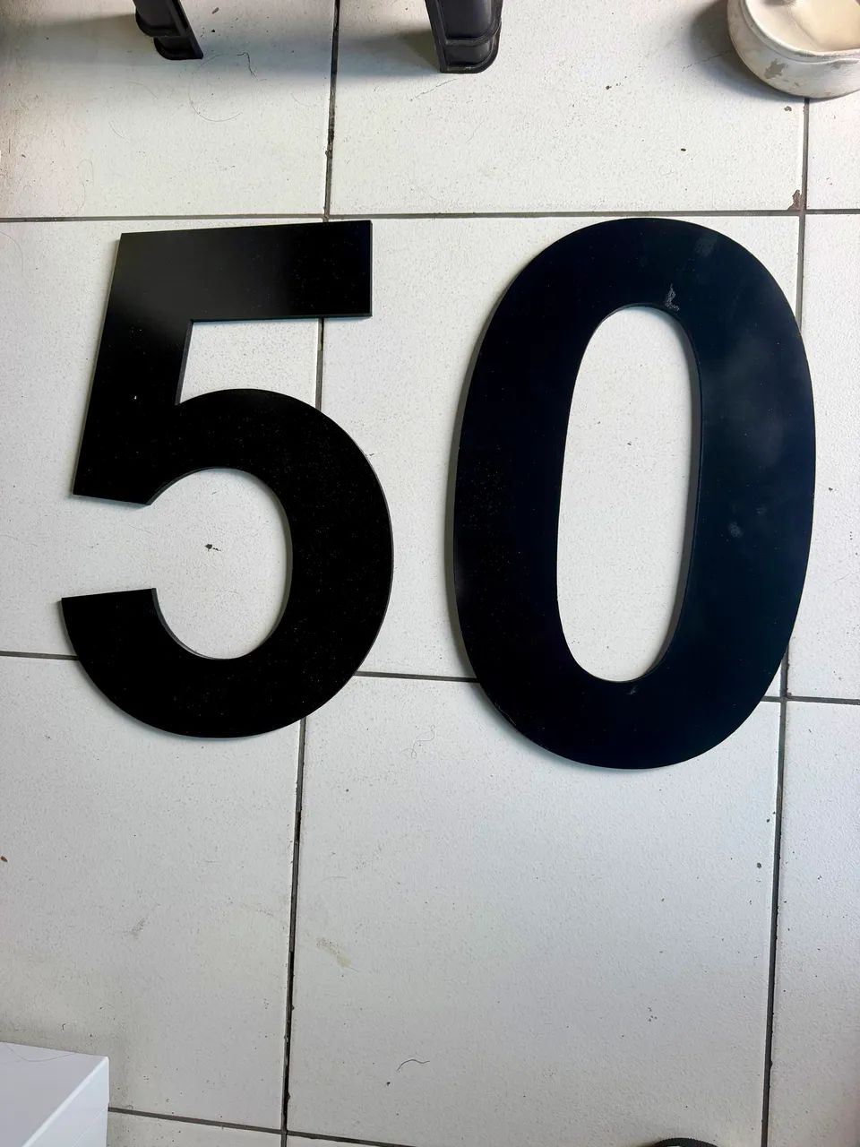 Número PVC Gigante pra casa ou festas