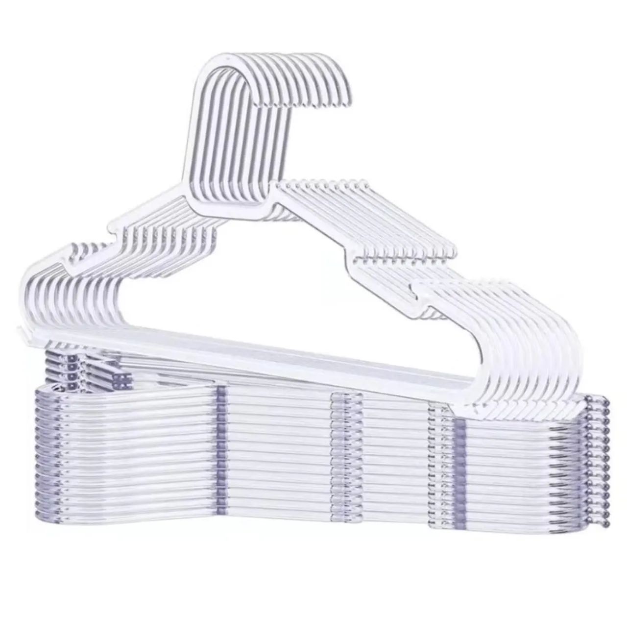 Kit 200 cabides de acrílico mega resistentes - Foto 4