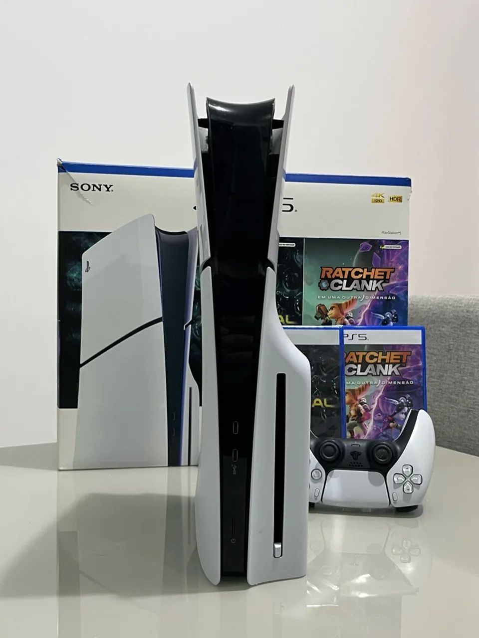 PS5 SLIM 1TB COM DISCO - Foto 2