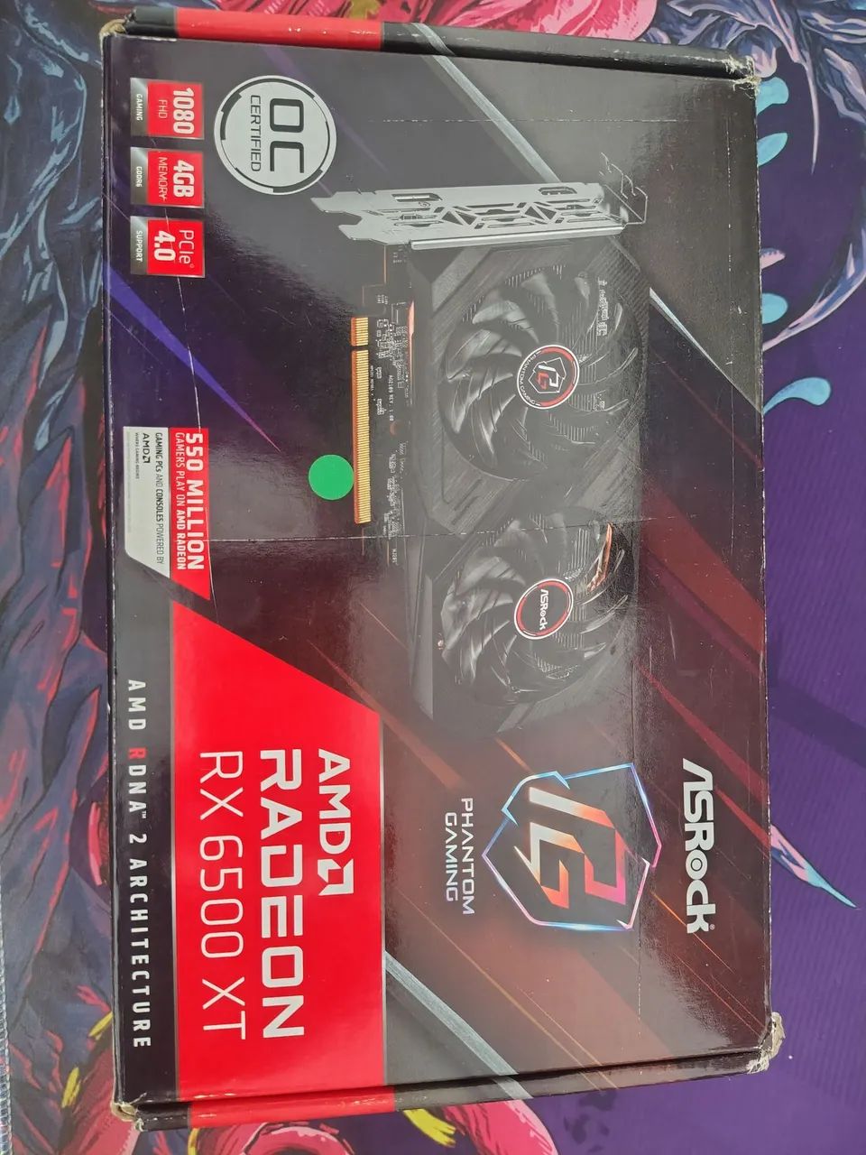Placa de Vídeo AMD RX6500XT  - Foto 2