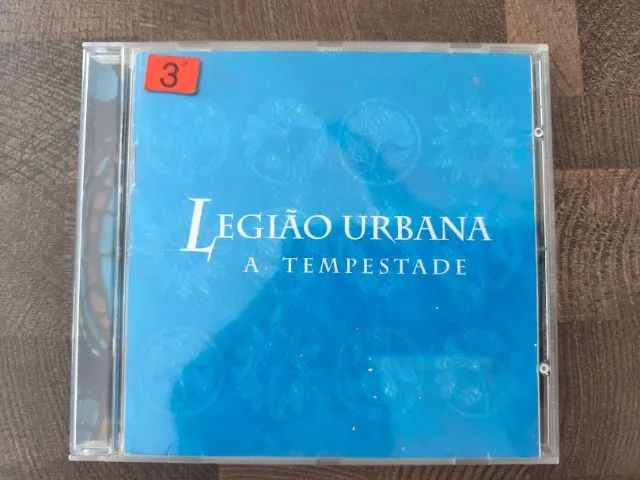 Cd Legião Urbana Tempestade 1996 - 15 musicas