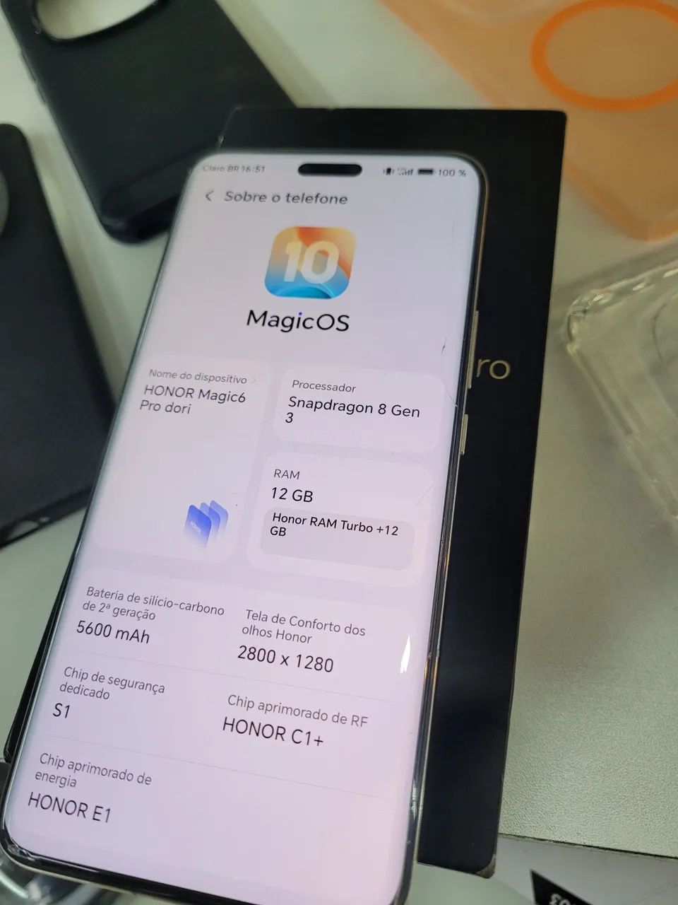 honor magic 6 pro 512gb trocoo - Foto 5