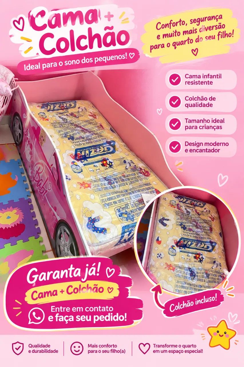 Vendo cama carrinho de bebe 