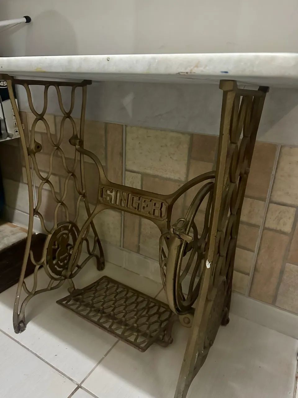 Base de máquina de costura