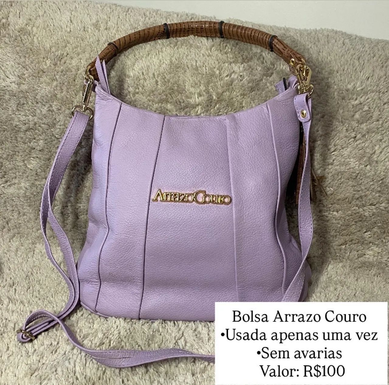 Bolsa Arrazo Couro